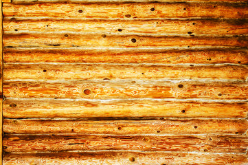 Brown wooden background.