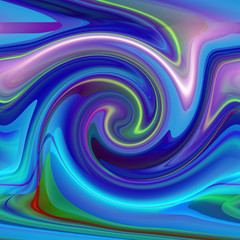 Abstract coloring background of the abstract gradient with visual lighting,shear and twirl effects