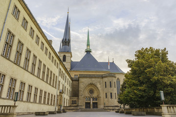 The bautiful Cathedrale Notre Dame
