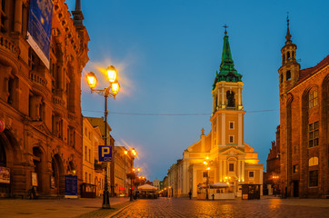 Torun, Poland: old town, city hall.