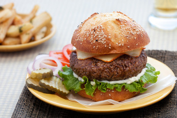 Delicious Cheeseburger