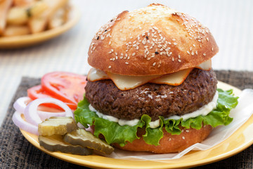 Delicious Cheeseburger