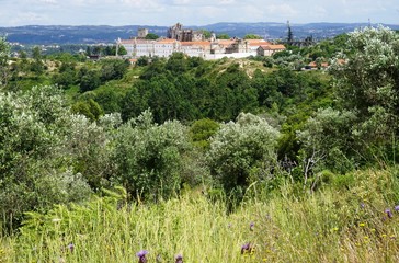 The Convent of Christ (Convento de Cristo) in Tomar, Portugal