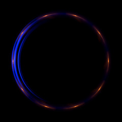 Abstract ring background with luminous swirling backdrop. Glowing spiral. The energy flow tunnel.
Shine round frame with light circles light effect. Glowing cover. Space for your message.