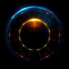 Abstract ring background with luminous swirling backdrop. Glowing spiral. The energy flow tunnel.
Shine round frame with light circles light effect. Glowing cover. Space for your message.