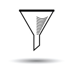 Icon of chemistry filler cone