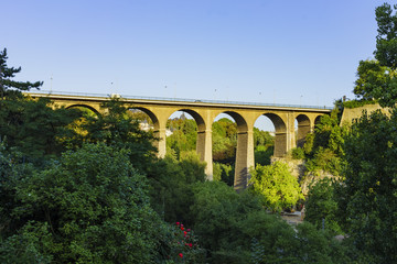 Fototapeta na wymiar The Passerelle bridge