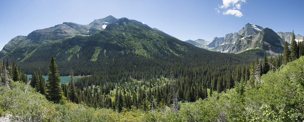 Grinnell Glacier Trail Panoramic