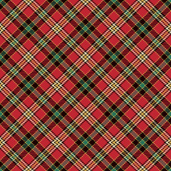 Seamless tartan pattern.