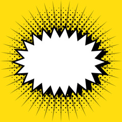 bubble speech pop art design vector illustration eps 10