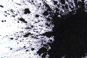 black(key) toner powder