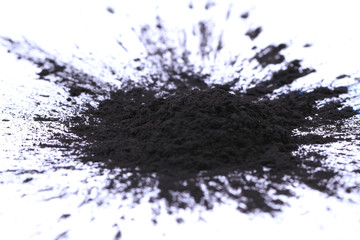 Fototapeta premium black(key) toner powder