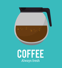coffee maker glass graphic vector illustration eps 10