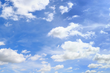 Fototapeta na wymiar Blue sky background.