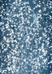 Christmas background with snowflakes