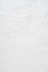 White stucco wall