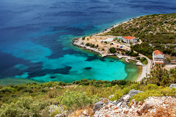 Adriatic sea - nearby Dubrovnik, Dalmatia, Croatia