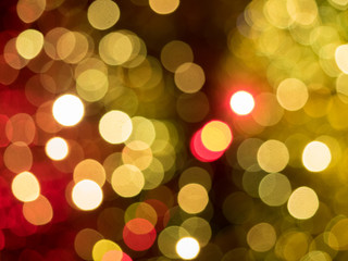 Obraz premium Colorful random lights bokeh