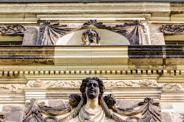 Palais im Großen Garten Dresden - Detailaufnahme