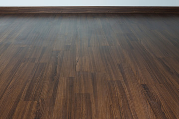 brown wood laminate floor varnish interior in modern home design