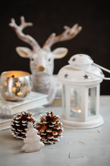 Christmas Card with decorations