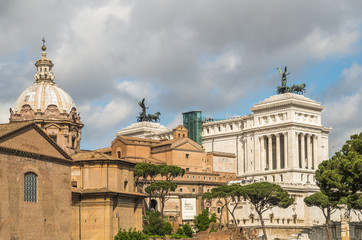 Rome is a city full of many beautiful and historical buildings and architectural detail