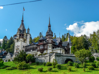 Fototapeta na wymiar Château de Peles, Roumanie
