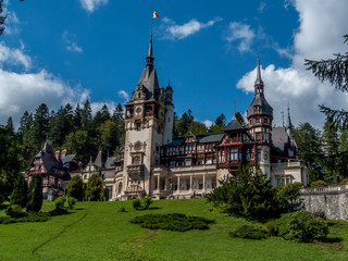 Fototapeta na wymiar Château de Peles, Roumanie