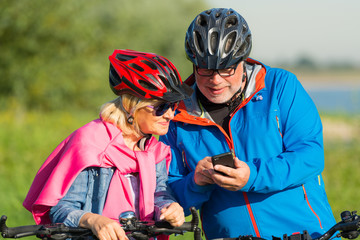 gemeinsam eine radtour planen