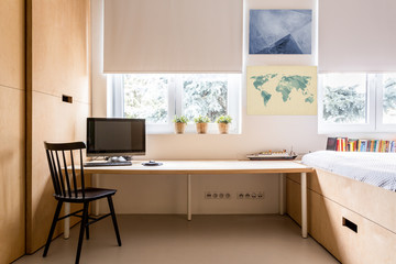 Let the sunlight into the room