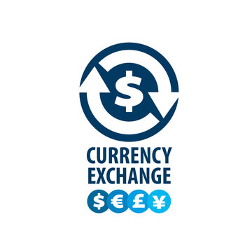 vector logo currency exchange