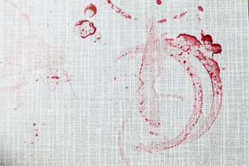 Obraz premium wine stains on the wood background