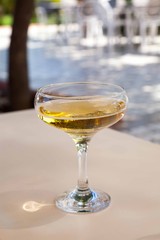 Glass of champagne