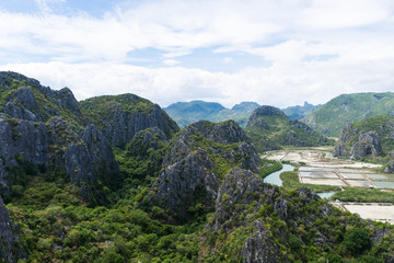 Khao Dang view point at Sam Roi Yod national park