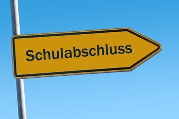 Schild 65 - Schulabschluss