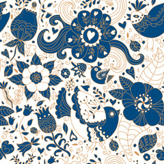 Floral seamless pattern