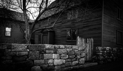 Fototapeta na wymiar Salem Witch House