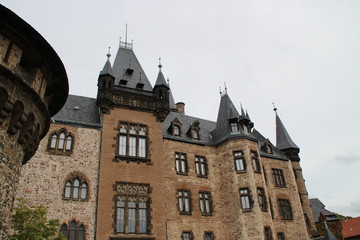 Fototapeta na wymiar Das Wernigeroder Schloss