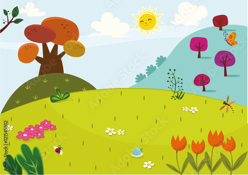 "Spring Background" Stock image and royalty-free vector files on