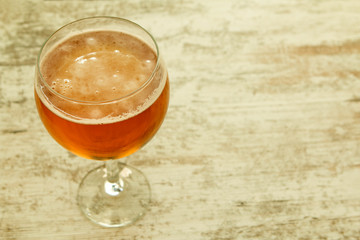 Full lager beer cup