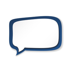 Fototapeta premium Speech bubble vector