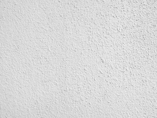 The white plastered wall texture