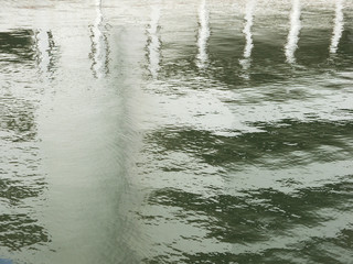 Abstract water reflection