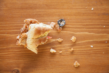 Obraz premium Half eaten sandwich sub