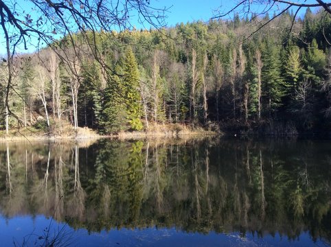 I lagustelli di Percile, Lago Fraturno