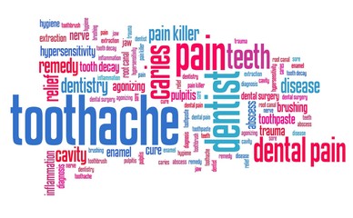 Fototapeta premium Toothache