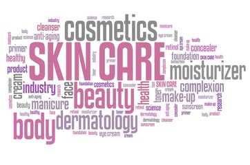 Fototapeta premium Skin care