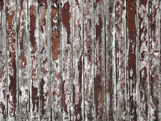 crack brown paint wood