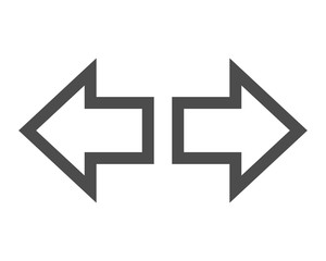 Turn indicator icon. Car dashboard panel indicators.