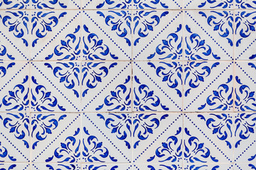 blue azulejos - tiles from Lisbon